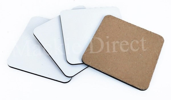 MDF Coaster Blanks - Square with Rounded Corners (Set of 6) – MVA