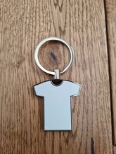 Load image into Gallery viewer, Sublimation Metal T Shirt Keyrings
