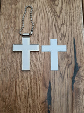 Load image into Gallery viewer, Sublimation Metal Cross Car Charm
