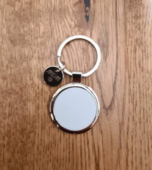 Sublimation Metal Mum Keyring - Mackie Direct