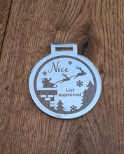 Load image into Gallery viewer, Acrylic Nice List Medal
