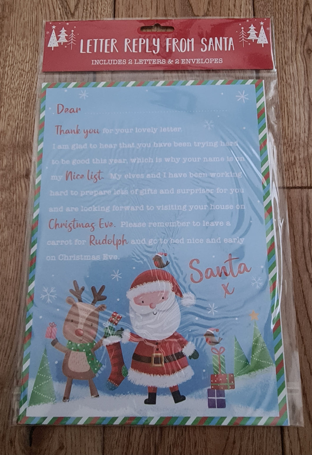 Letter From Santa Pack