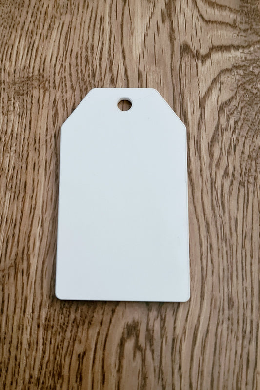 Acrylic Rectangle Tag - Mackie Direct