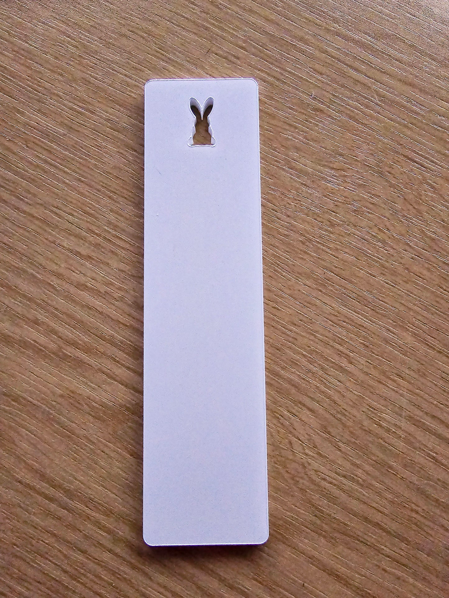 Acrylic Bunny cutout Bookmark