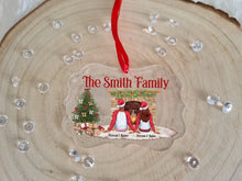 Load image into Gallery viewer, UV Printed Family PJ Bauble
