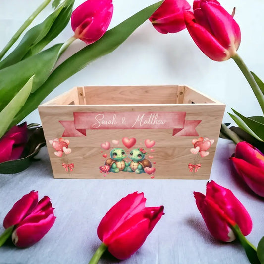 UV Printed Valentines Crate Design 1