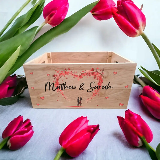 UV Printed Valentines Crate Design 2