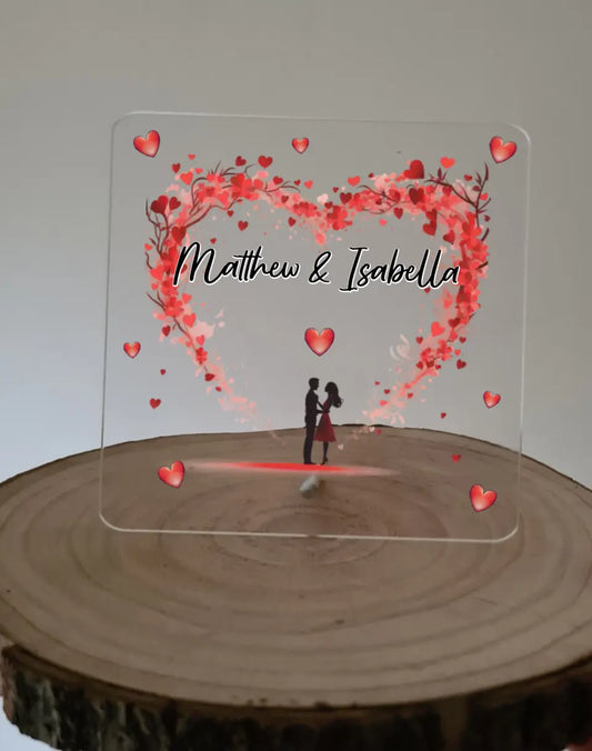 UV Printed Acrylic Love Frame