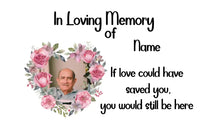 Load image into Gallery viewer, Grave Marker / Stake Sublimation Print
