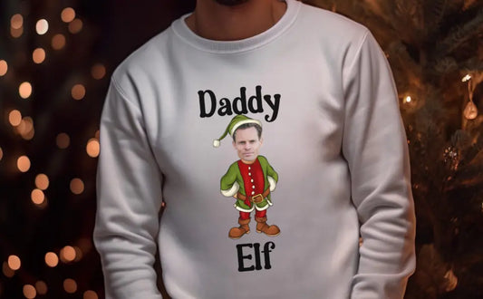 Dad Elf DTF Transfer - Mackie Direct