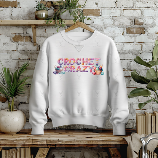 DTF Crochet Crazy Transfer - Mackie Direct