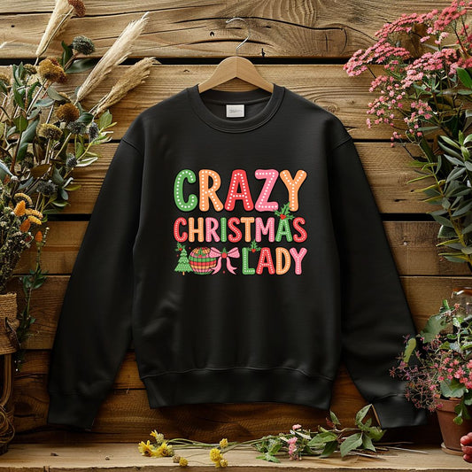 DTF Crazy Christmas Lady - Mackie Direct