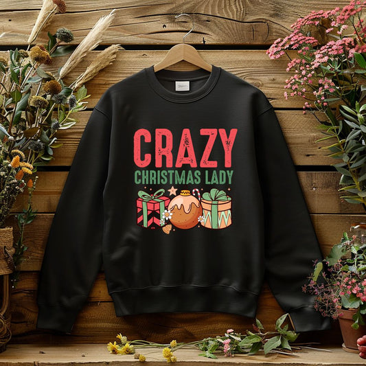 DTF Crazy Christmas Lady - Mackie Direct