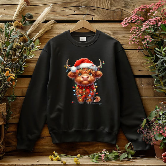 DTF Christmas Highland Cow - Mackie Direct