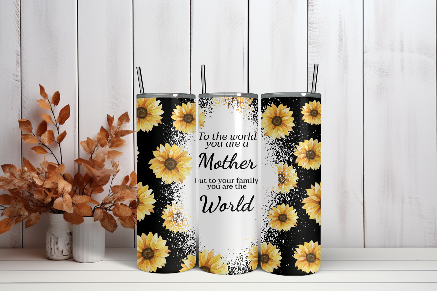 20oz Skinny Tumbler Sublimation Print  - Mothers Day