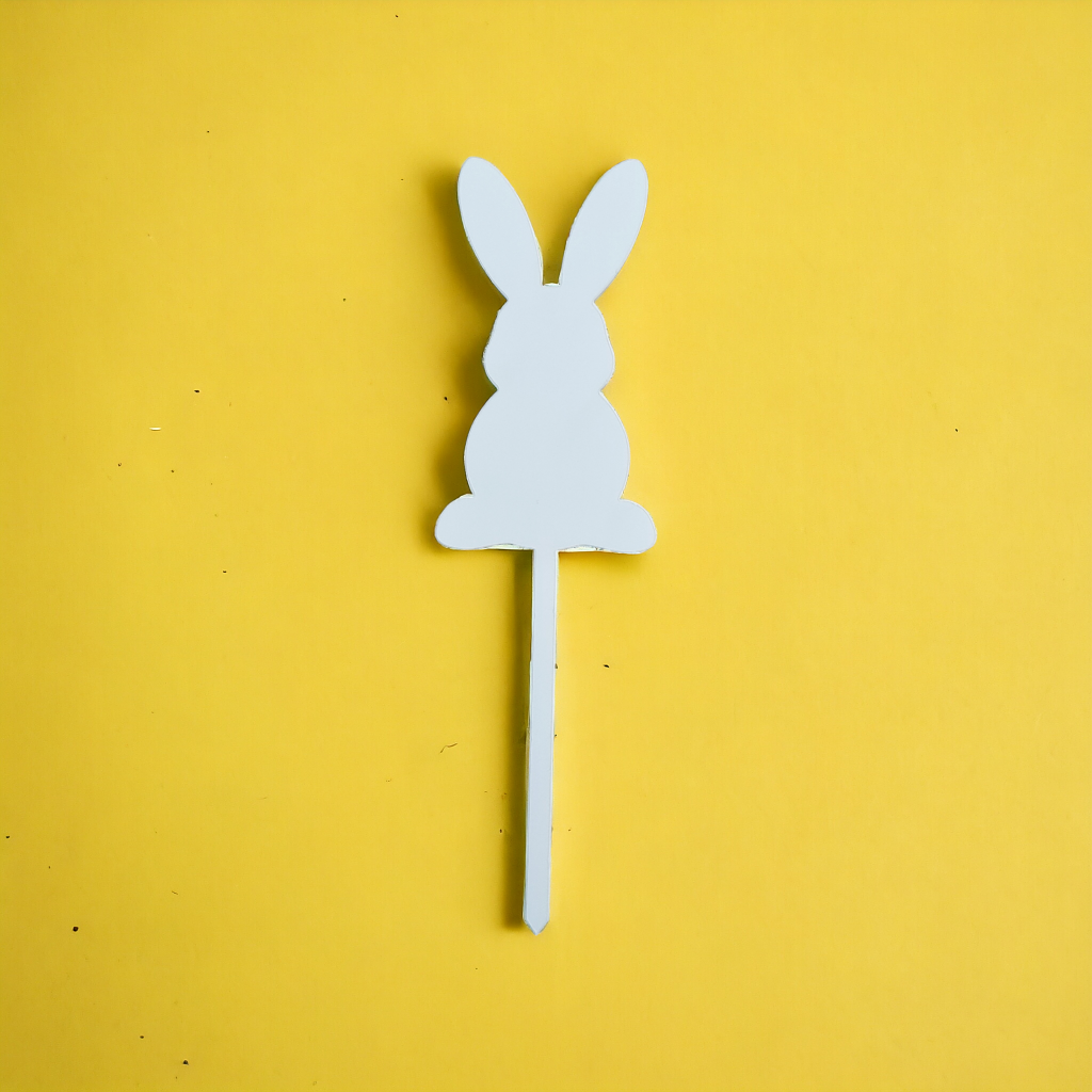 Acrylic Easter Bunny Cake Toppers