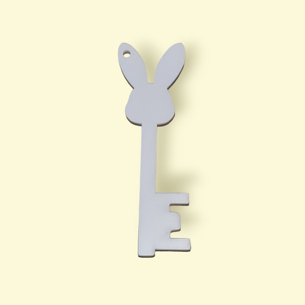 Acrylic Easter Bunny Key