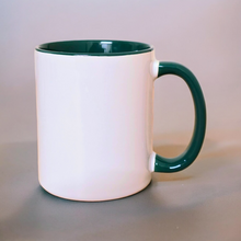 Load image into Gallery viewer, 11oz Coloured Inner &amp; Handle Ceramic Mug &amp; Smash Proof Box
