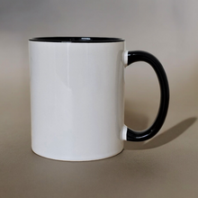 Load image into Gallery viewer, 11oz Coloured Inner &amp; Handle Ceramic Mug &amp; Smash Proof Box
