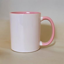 Load image into Gallery viewer, 11oz Coloured Inner &amp; Handle Ceramic Mug &amp; Smash Proof Box
