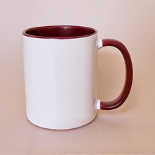 Load image into Gallery viewer, 11oz Coloured Inner &amp; Handle Ceramic Mug &amp; Smash Proof Box
