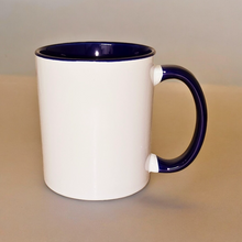 Load image into Gallery viewer, 11oz Coloured Inner &amp; Handle Ceramic Mug &amp; Smash Proof Box
