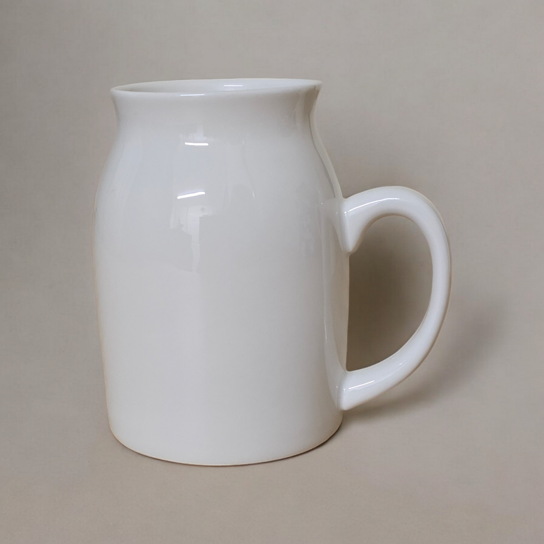 Milk Jug Style Ceramic Mug & Smash Proof Box