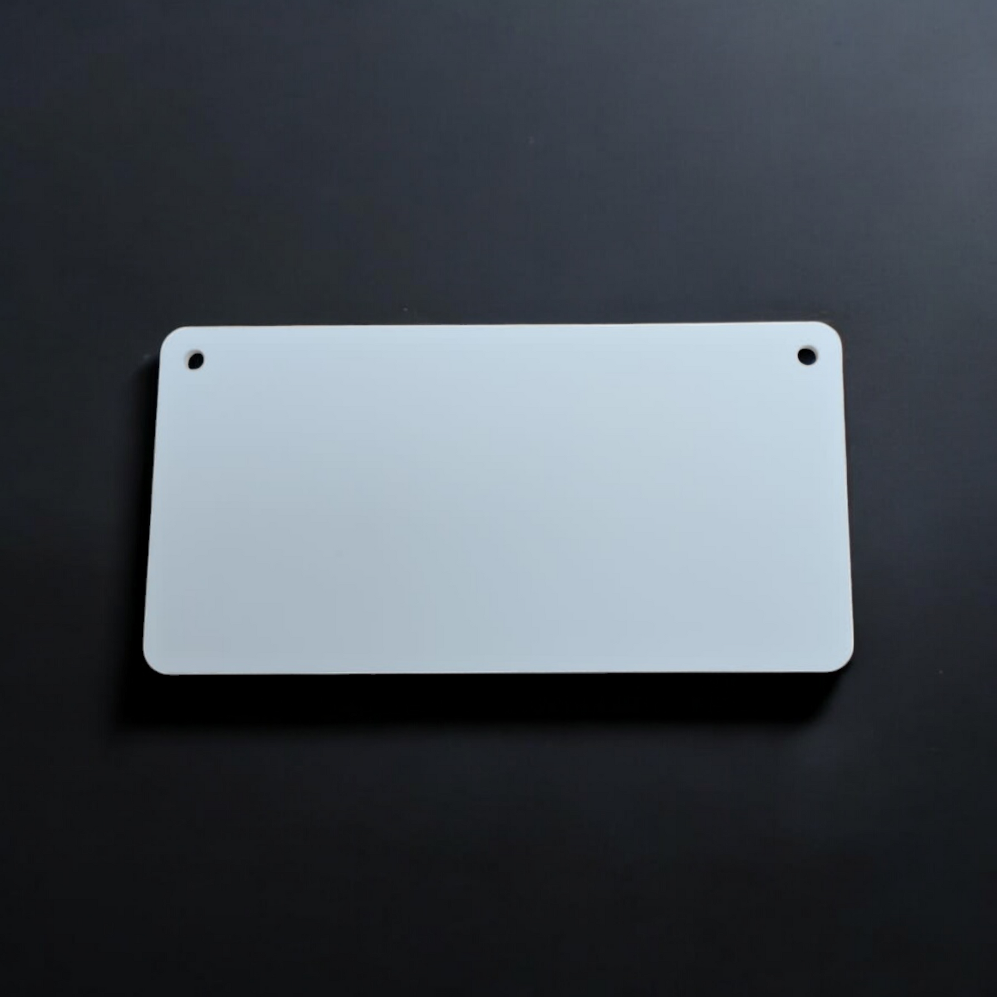 Acrylic Rectangle Hanging Sign (100mm x 200mm) - Mackie Direct