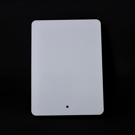 Premium Sublimation Coated Acrylic Rectangle with Pin Stand - Portrait - Mackie Direct