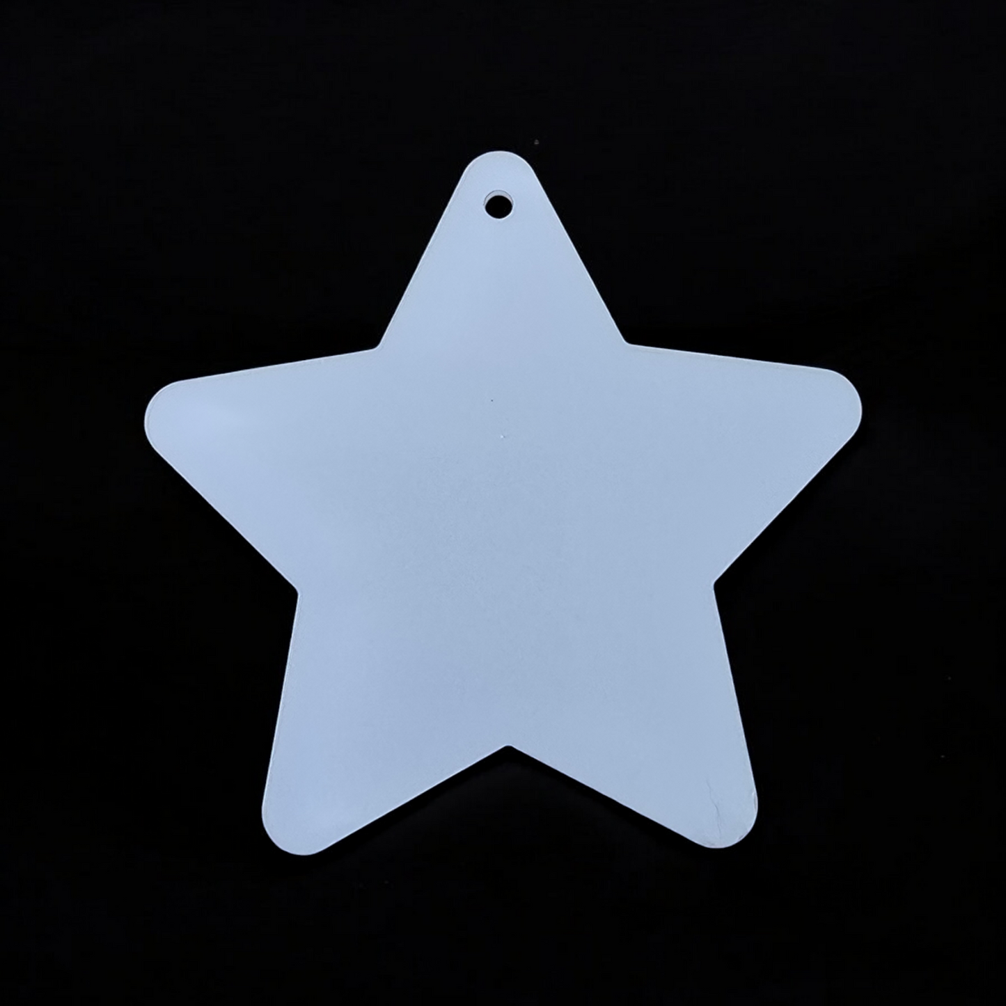 Premium Sublimation Coated Acrylic Large Star Hanging Decoration