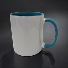 Load image into Gallery viewer, 11oz Coloured Inner &amp; Handle Ceramic Mug &amp; Smash Proof Box
