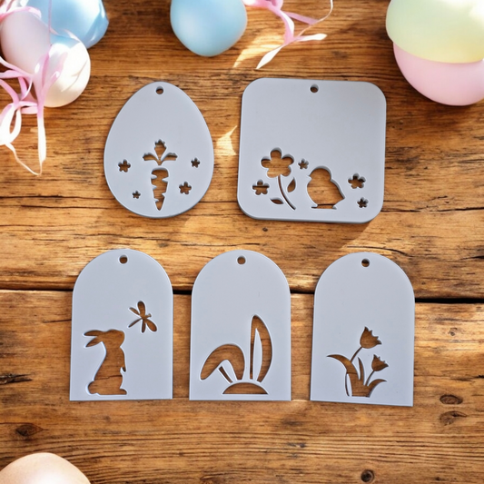 Acrylic Easter Tags - Mackie Direct