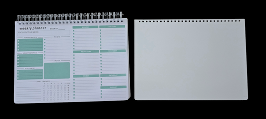 Notebook Planner for Sublimation - Mackie Direct