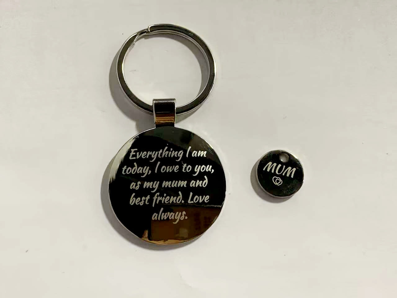 Sublimation Metal Mum Keyring