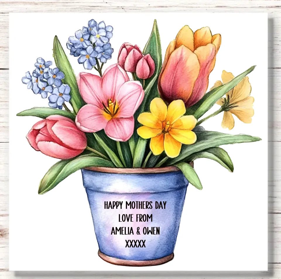 UVDTF Mothers Day Plant Pot - Mackie Direct