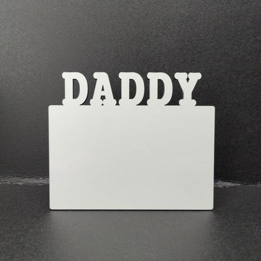 Sublimation MDF 'Daddy' Photo Panel - Mackie Direct