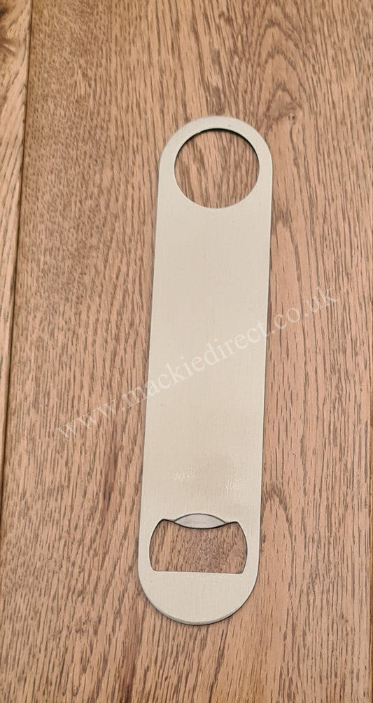 Metal Bottle Bar Blade Bottle Opener - Mackie Direct