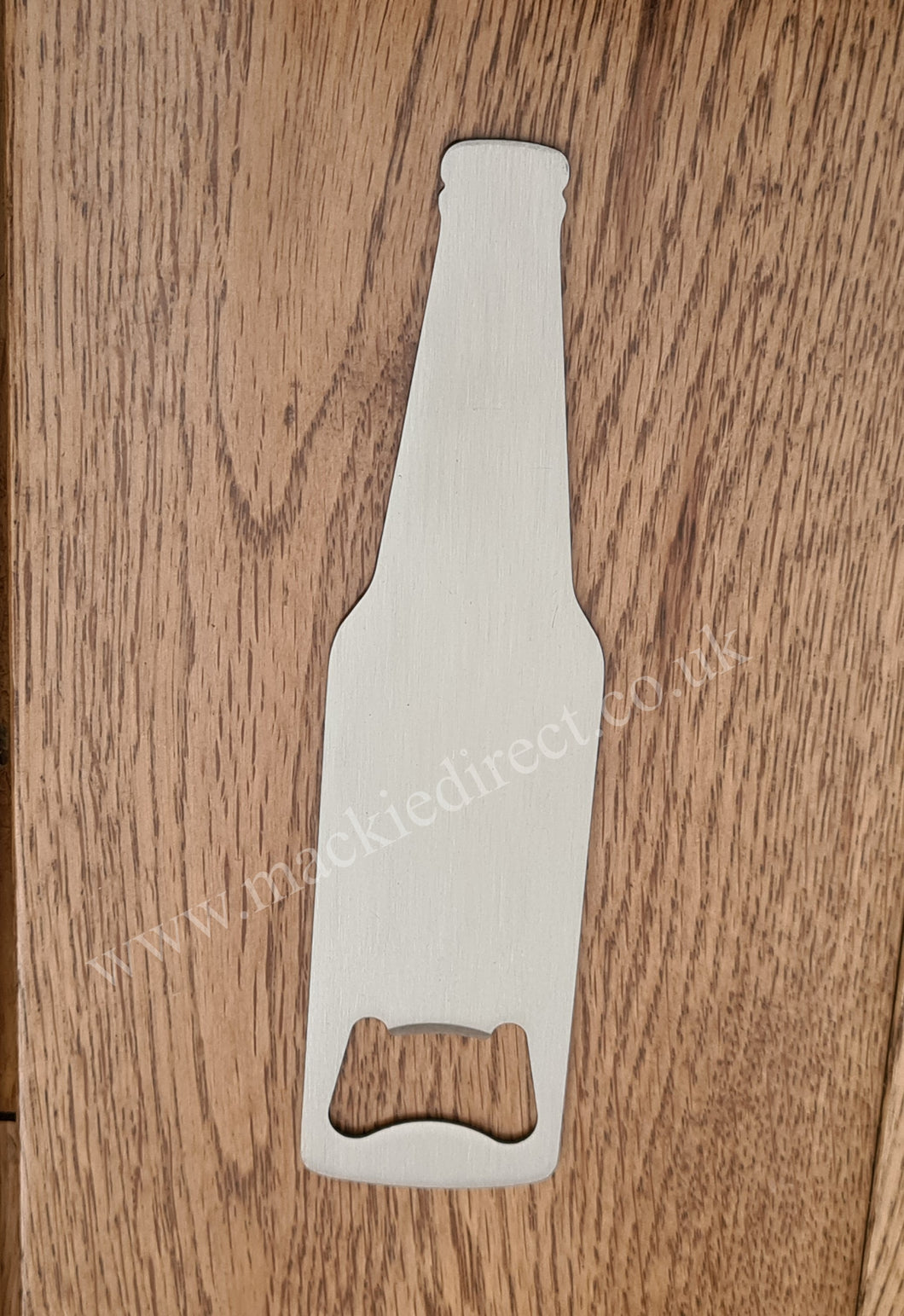 Metal Silver Bottle Shaped bottle opener