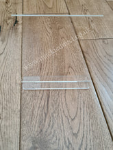 Load image into Gallery viewer, Clear Acrylic Square Table top Sign
