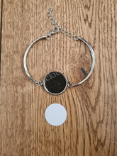 Load image into Gallery viewer, Silver Coloured Metal Sublimation Bracelet
