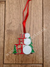 Load image into Gallery viewer, HoHoHo Sublimation Tree Decoration
