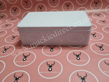 Load image into Gallery viewer, White Rectangle Tin with Sublimation Panel
