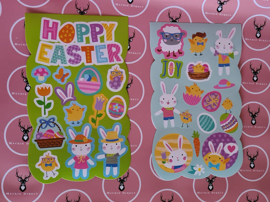 Easter Stickers (2 Sheets) - Mackie Direct