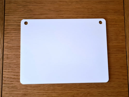 Rectangle Acrylic Hanging Sign-Mackie Direct