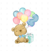 Load image into Gallery viewer, Birthday Bear Numbers Design
