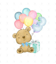 Load image into Gallery viewer, Birthday Bear Numbers Design
