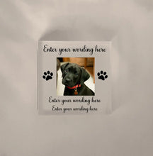 Load image into Gallery viewer, UV Printed Pet Photo Acrylic Block
