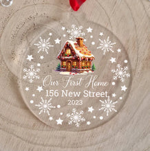 Load image into Gallery viewer, UV Printed New Home Bauble
