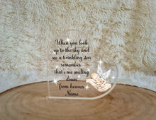 Load image into Gallery viewer, UV Printed Baby Memorial Freestanding Heart
