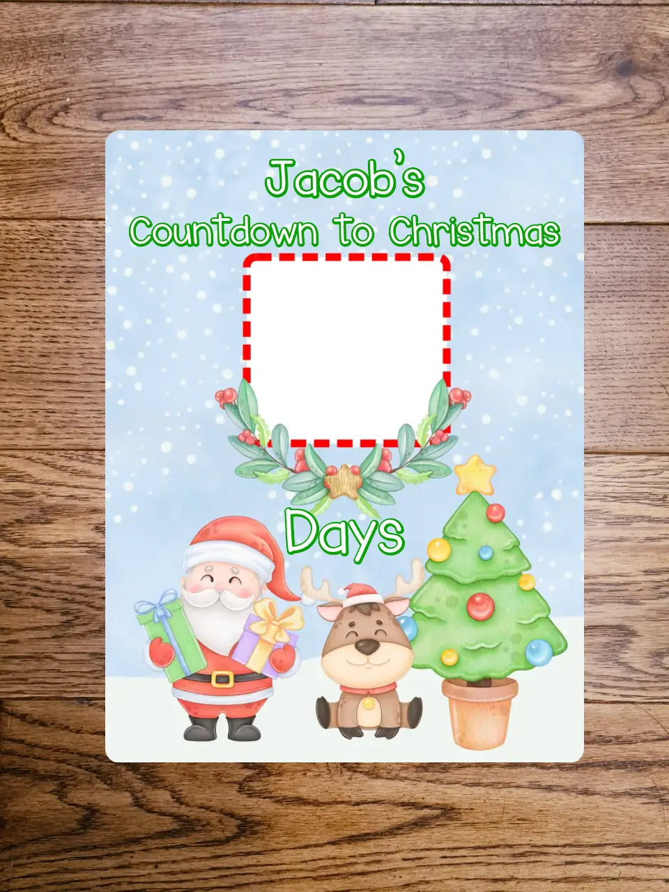 Countdown to Christmas Sign